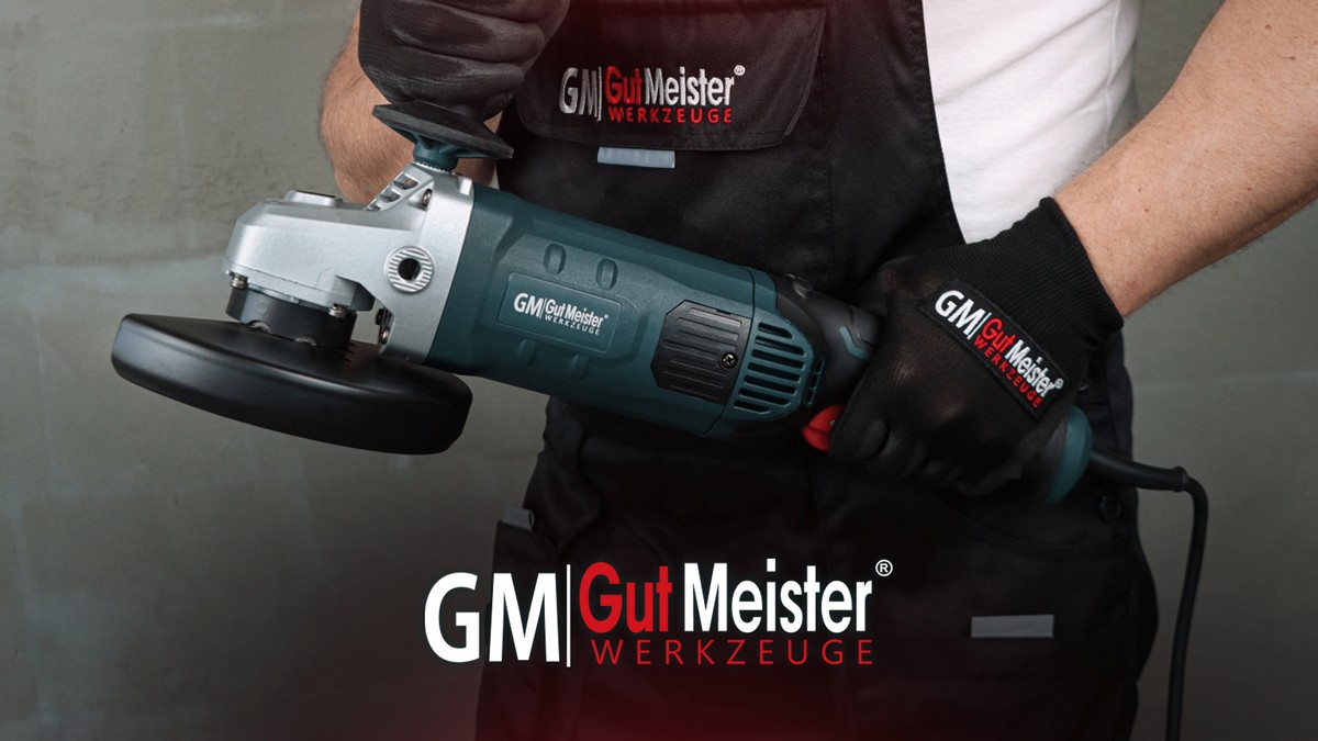 Кутова шліфмашина Gut Meister 11IE0002 GM — потужність, універсальність і надійність