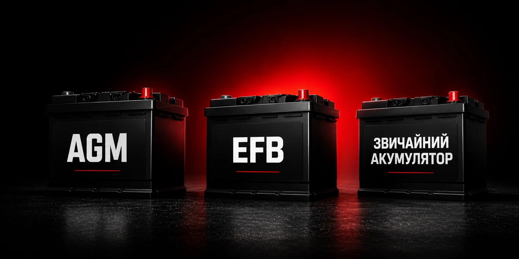 AGM, EFB чи звичайний акумулятор: у чому різниця і що підходить саме вам