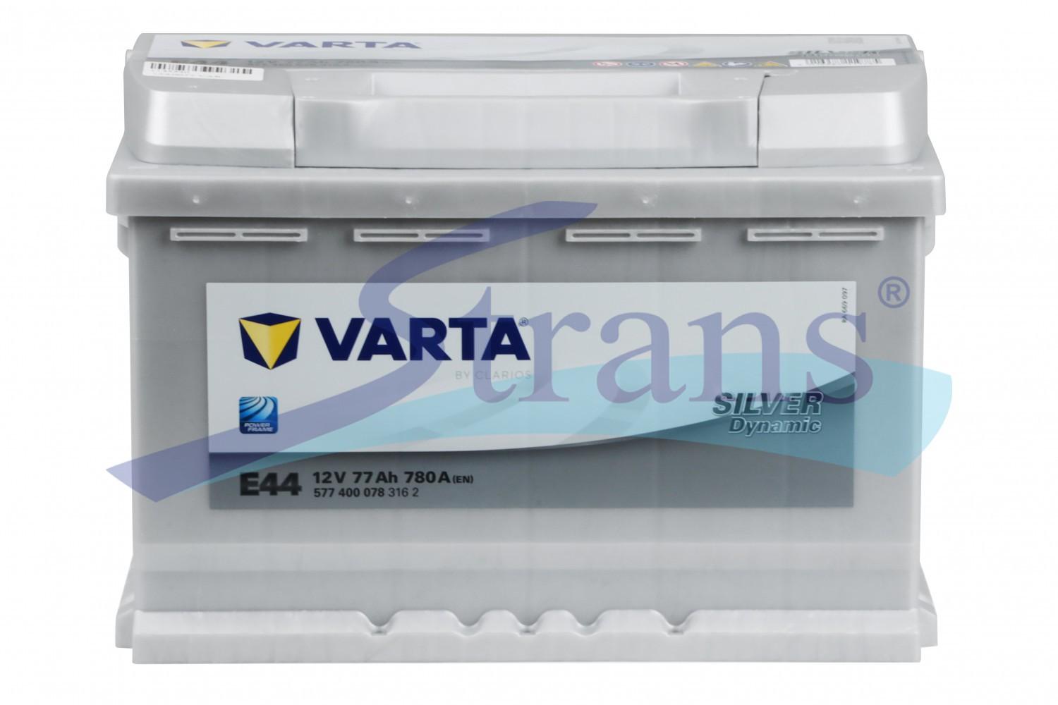 АКУМУЛЯТОР 12V 77AH 780A R+ DYNAMIC SLI 278*175*190MM 577400078