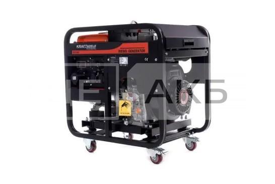ГЕНЕРАТОР ДИЗЕЛЬНИЙ KRAFT&DELE KD169 10.6/11.25KVA 8.5/9.0KW 230V ОДНОФАЗНИЙ РУЧНИЙ/ЕЛЕКТРОЗАПУСК KD169