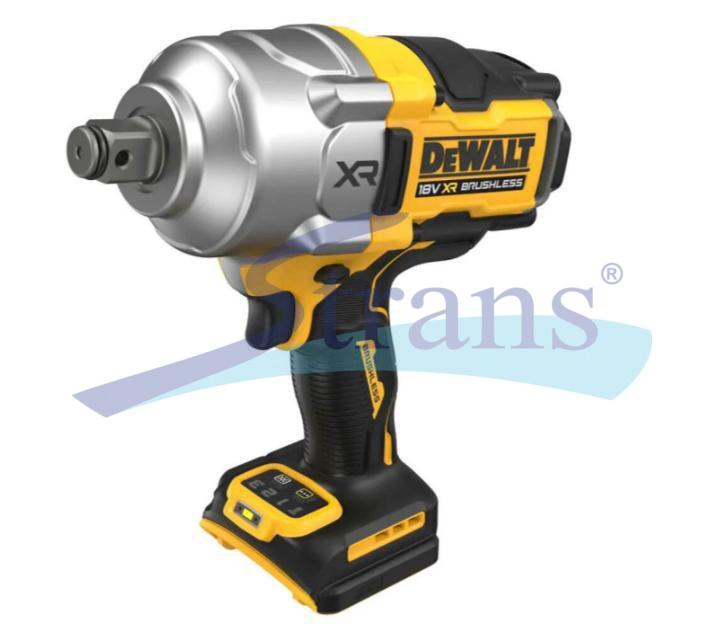 КЛЮЧ (ГАЙКОВЕРТ) АКУМУЛЯТОРНИЙ БЕЗЩІТКОВИЙ УДАРНИЙ DEWALT DCF964N 3/4" 18V 1100W 1925NM 440/575/1200 ОБ/ХВ 0-2015 УД/ХВ (БЕЗ АКБ, ЗП ТА ВАЛІЗИ) DCF964N