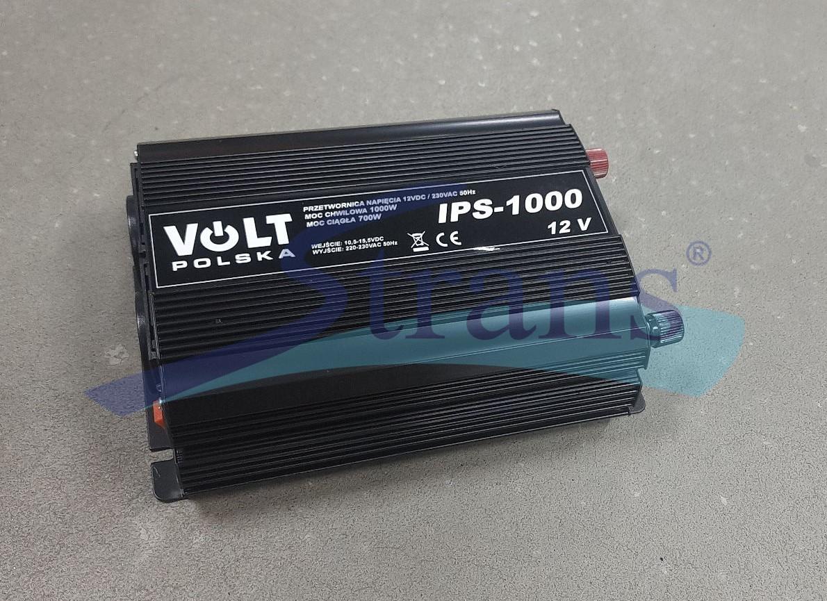 ПЕРЕТВОРЮВАЧ НАПРУГИ 12V/230V 1000W IPS-1000 12V230V100A