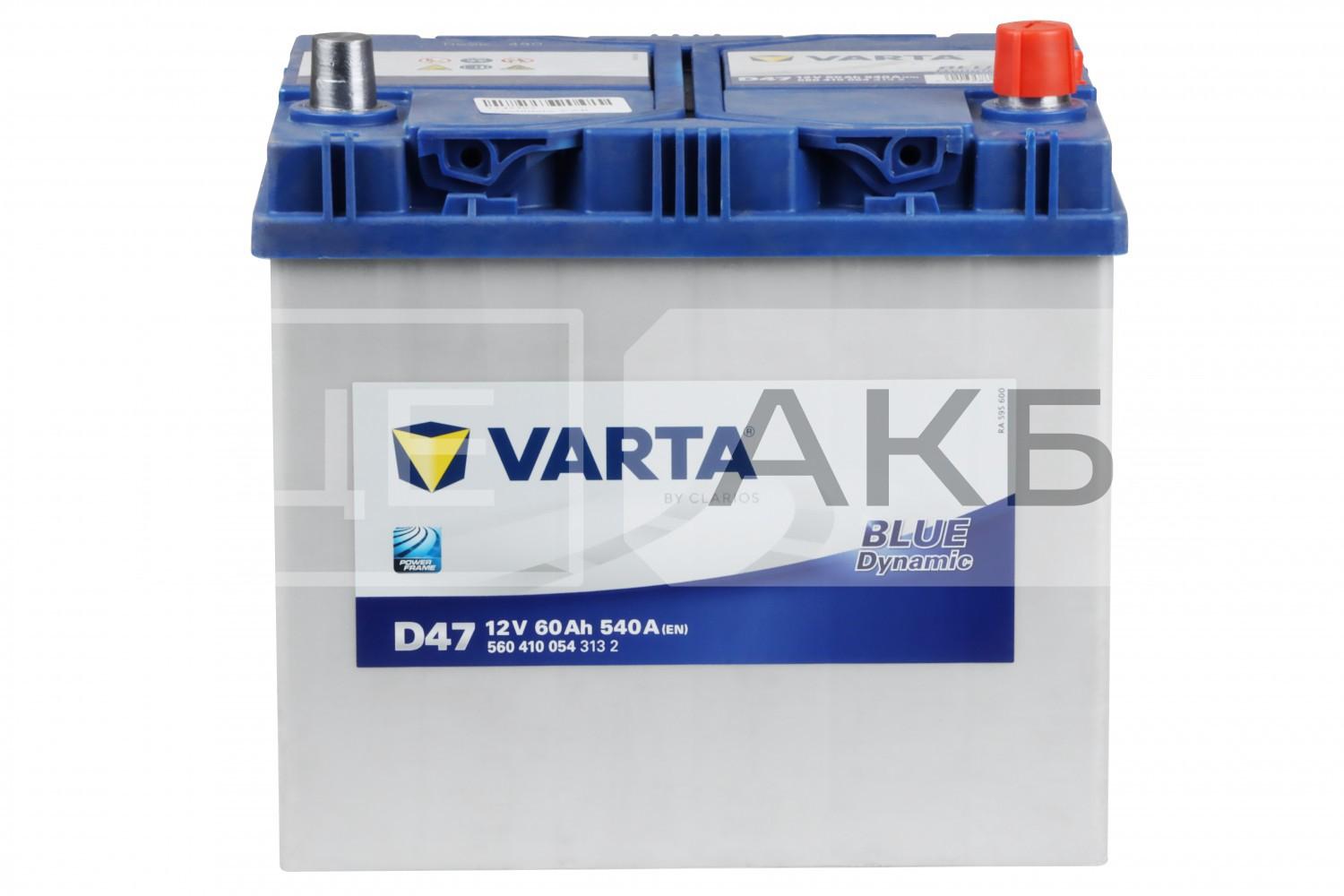 АКУМУЛЯТОР 12V 60AH 540A R+ DYNAMIC SLI 232*173*225MM 560410054