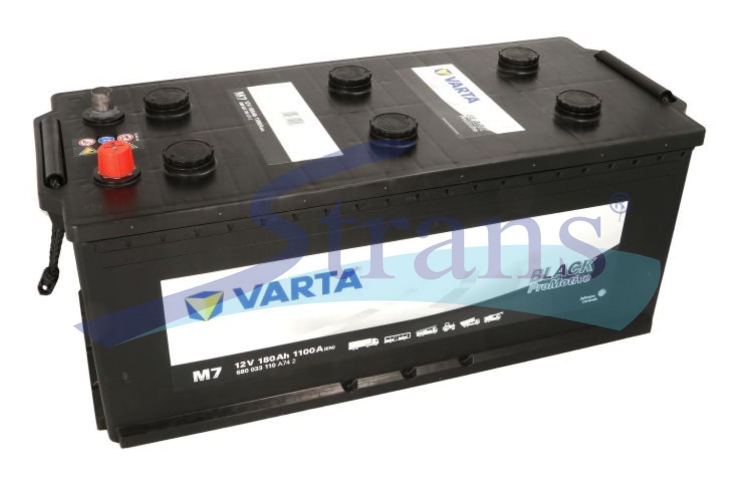 АКУМУЛЯТОР 12V 180AH 1100A 513*223*223MM R+ PM680033110BL