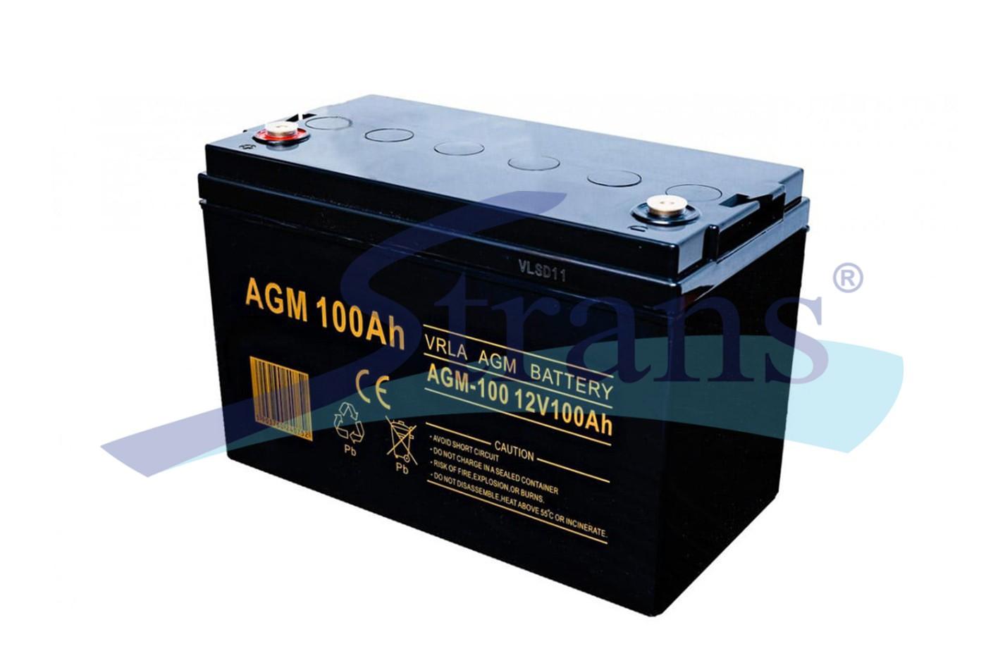 АКУМУЛЯТОР AGM 12V 100AH 325*170*220MM 6AKUXAG100AKU20