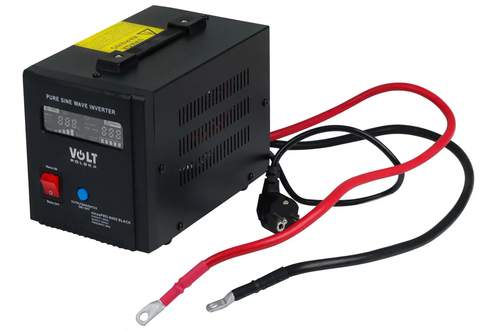 ДЖЕРЕЛО БЕЗПЕРЕБІЙНОГО ЖИВЛЕННЯ (UPS) VOLT SINUS PRO 800E 12/230V 500/800W 10A (ПРАВИЛЬНА (ЧИСТА) СИНУСОЇДА) 3SP090812BPRZ199