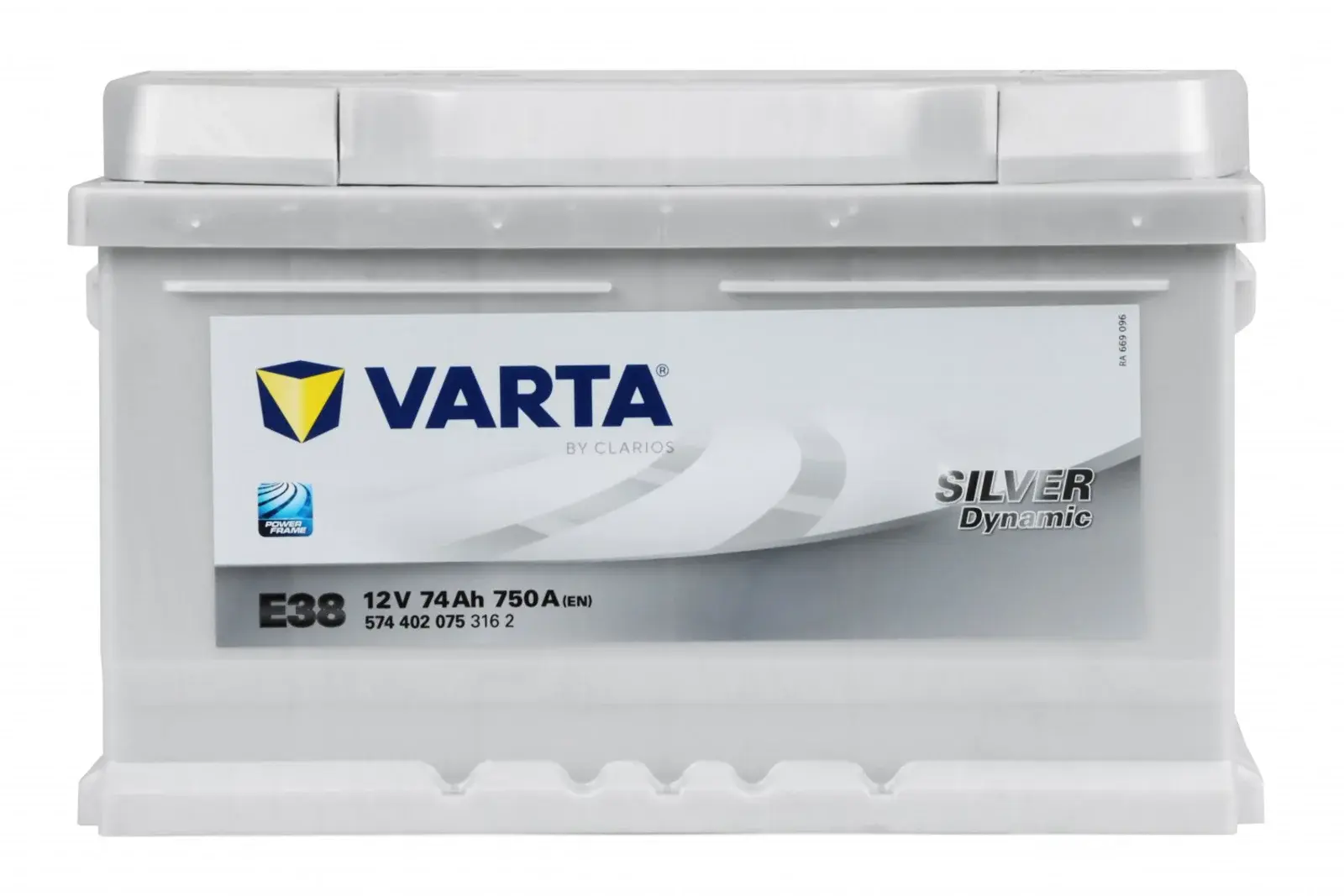 АКУМУЛЯТОР 12V 74AH 750A R+ DYNAMIC SLI 278*175*175MM 574402075