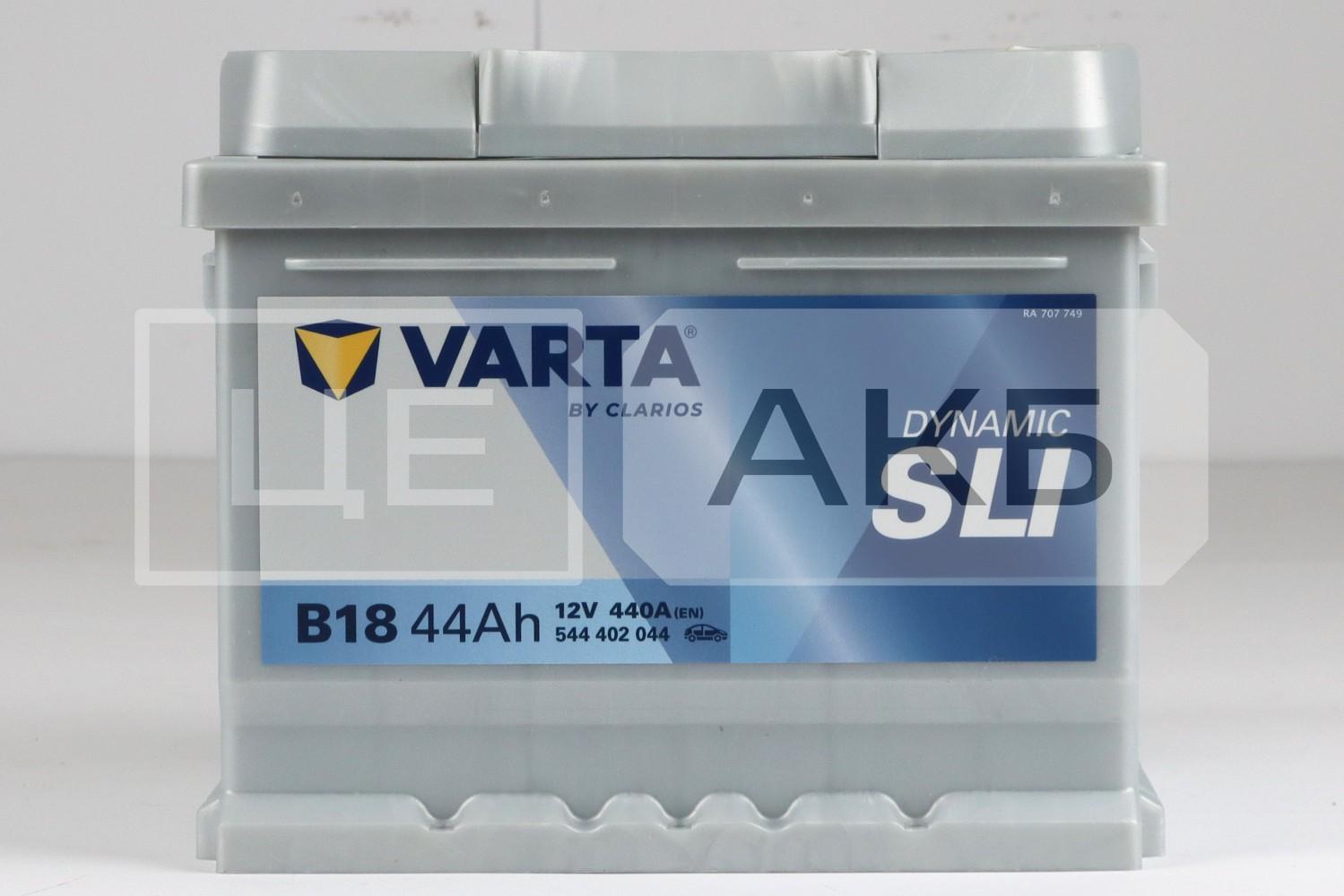 АКУМУЛЯТОР 12V 44AH 440A R+ DYNAMIC SLI 207*175*175MM 544402044