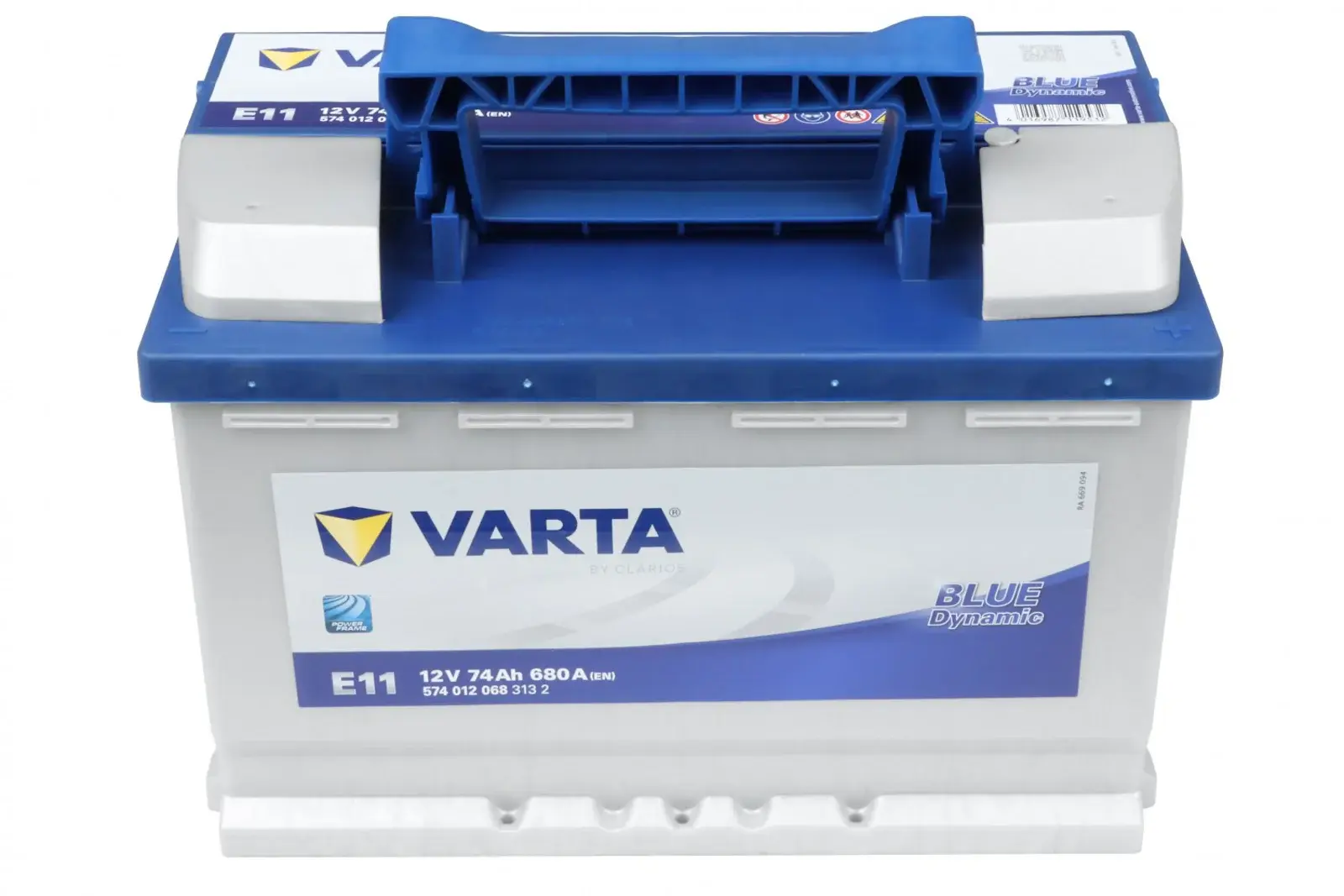 АКУМУЛЯТОР 12V 74AH 680A R+ DYNAMIC SLI 278*175*190MM 574012068