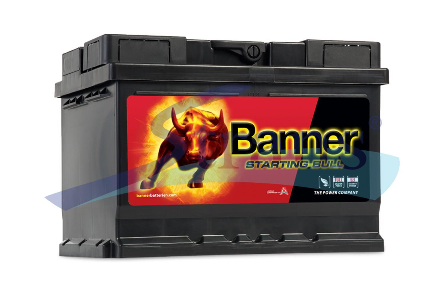 АКУМУЛЯТОР 12V 55AH 450A R+ STARTING BULL 241*175*175MM 55519