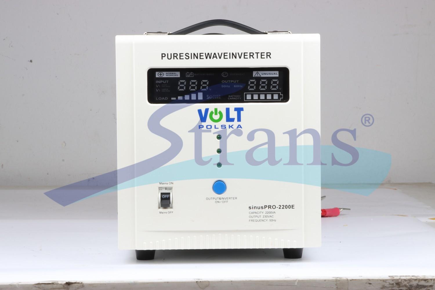 ДЖЕРЕЛО БЕЗПЕРЕБІЙНОГО ЖИВЛЕННЯ VOLT SINUSPRO-2200E 12/230V 1600/2200W (ПРАВИЛЬНА (ЧИСТА) СИНУСОЇДА) 3SP092212EPRZ205