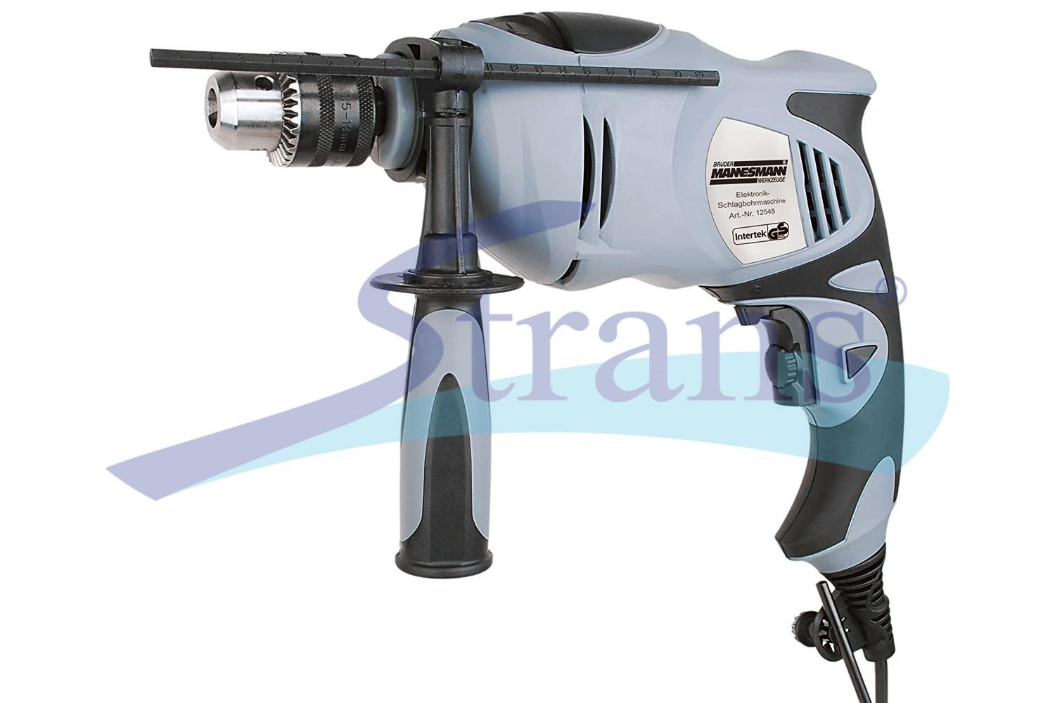 ДРИЛЬ УДАРНИЙ МЕРЕЖЕВИЙ MANNESMANN 1100W 220V 2800 ОБ/ХВ M12545