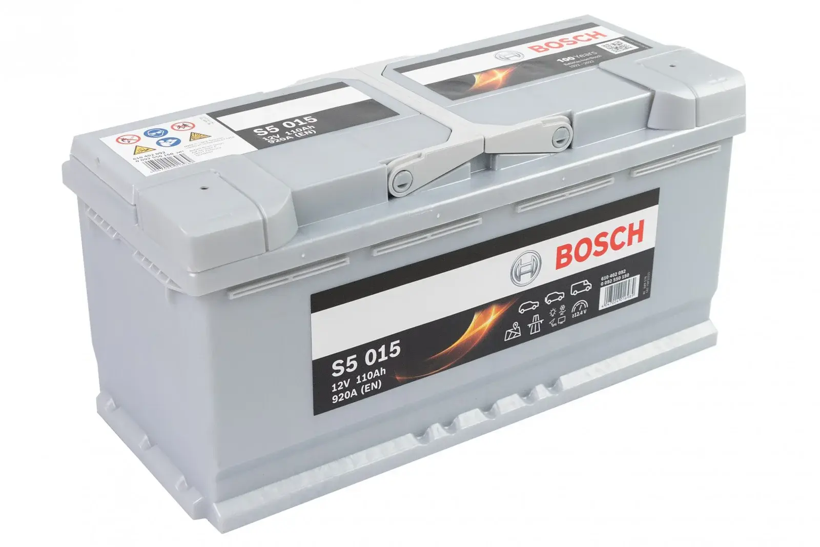 АКУМУЛЯТОР 12V 110AH 920A R+ 393*175*190MM 0092S50150