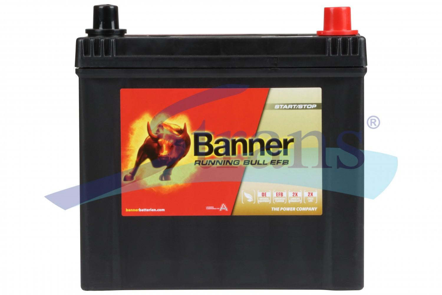 АКУМУЛЯТОР 12V 65AH 550A R+ RUNNING BULL EFB 233*173*225MM EFB56515