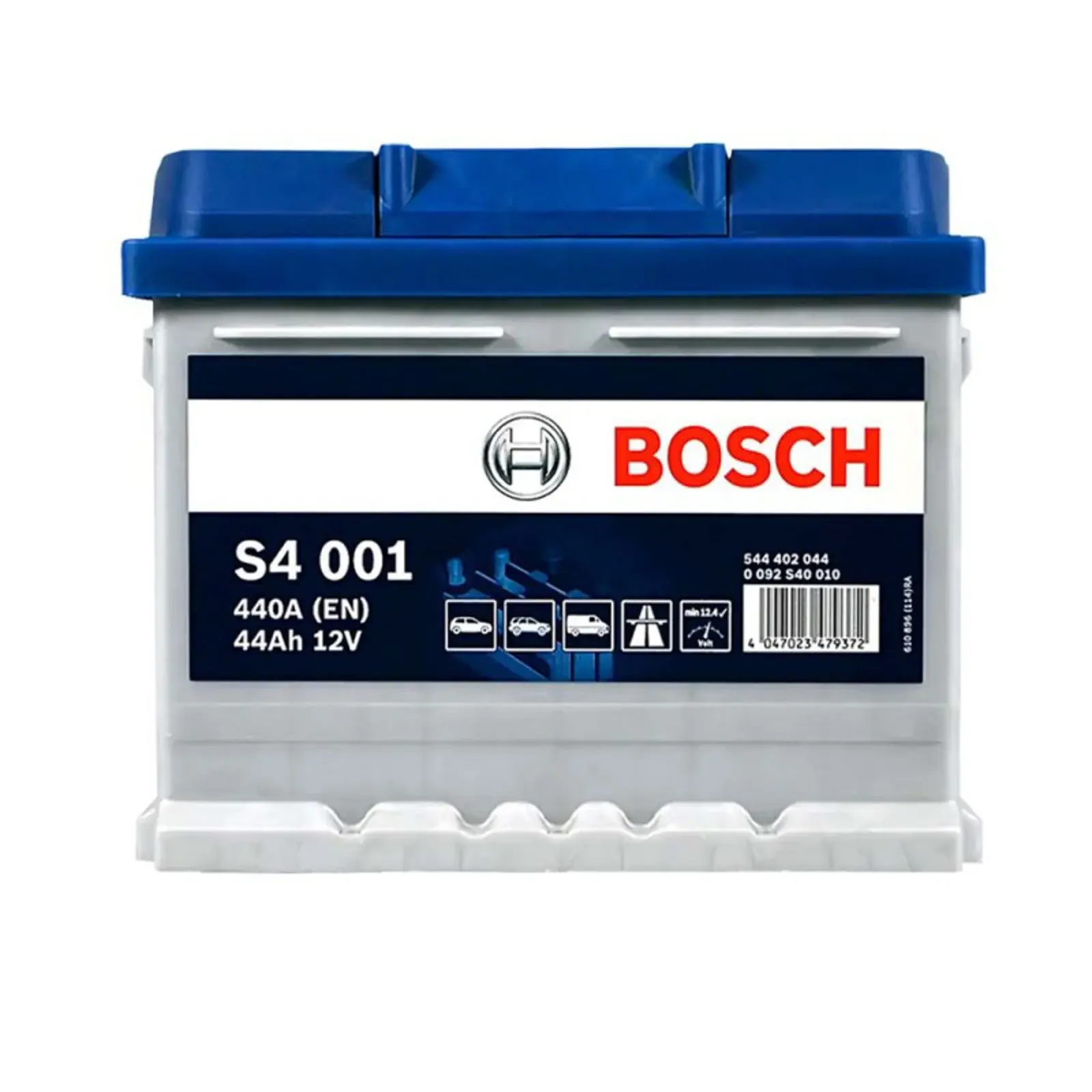 АКУМУЛЯТОР 12V 44AH 440A R+ S4 207*175*175MM 0092S40010