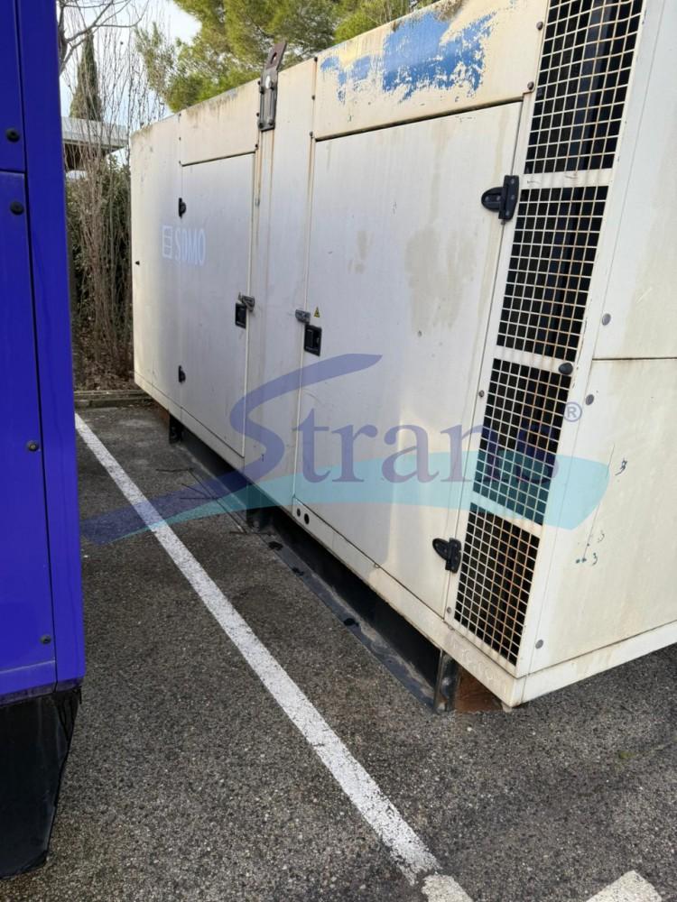 ГЕНЕРАТОР ДИЗЕЛЬНИЙ SDMO 2004 РІК БІЛИЙ 400 KVA, 320KW 380/400V VIN:GS375KO4006910 ТРИФАЗНИЙ  ЕЛЕКТРО ЗАПУСК GS375KO4006910