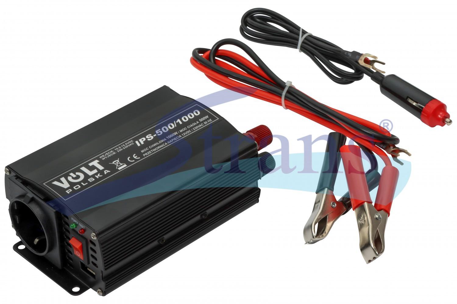 ПЕРЕТВОРЮВАЧ НАПРУГИ VOLT IPS 500/1000W 12V 3IPS651012PRZ28