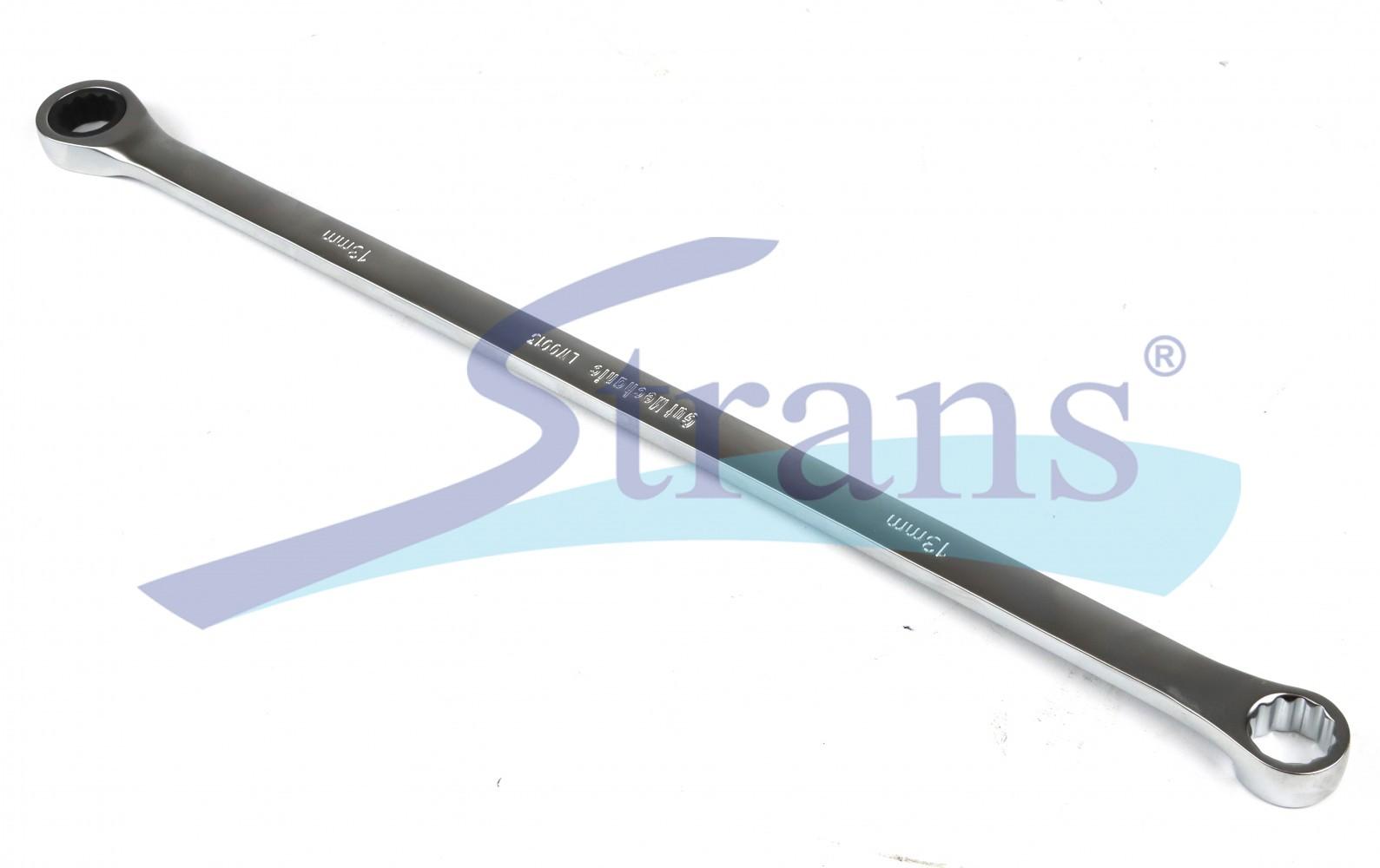 КЛЮЧ НАКИДНИЙ ПОДОВЖЕНИЙ З ТРЕЩІТКОЮ GUT MECHANIC 13MM LW0013