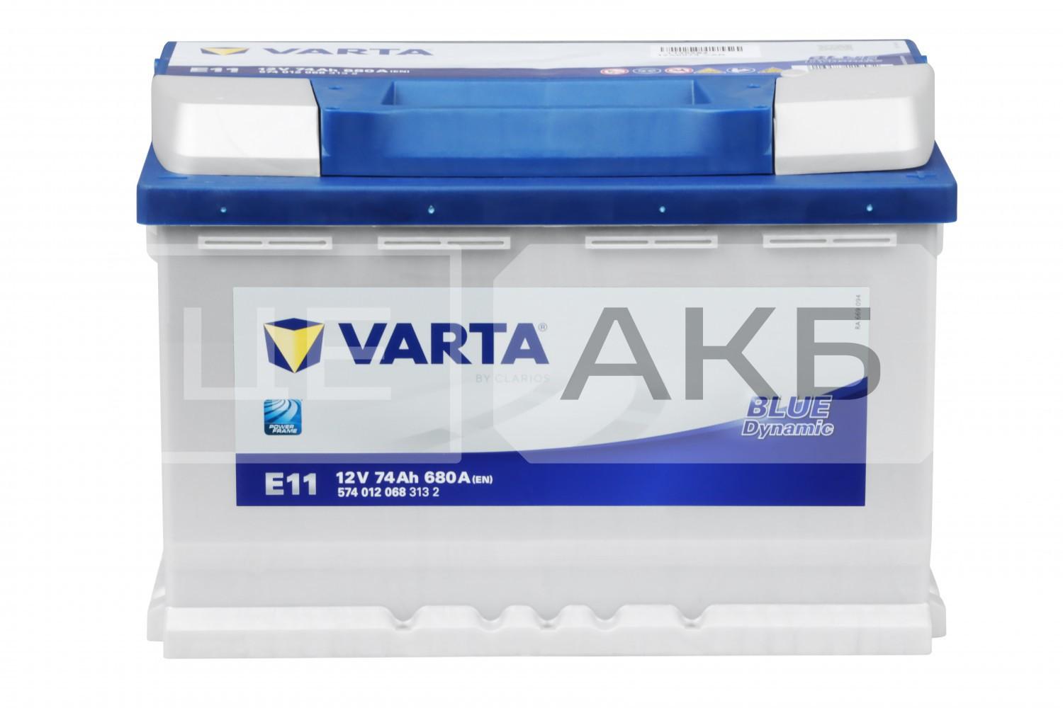 АКУМУЛЯТОР 12V 74AH 680A R+ DYNAMIC SLI 278*175*190MM 574012068