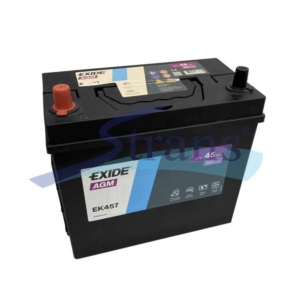 АКУМУЛЯТОР AGM 12V 45AH 380A L+ 237*127*227MM