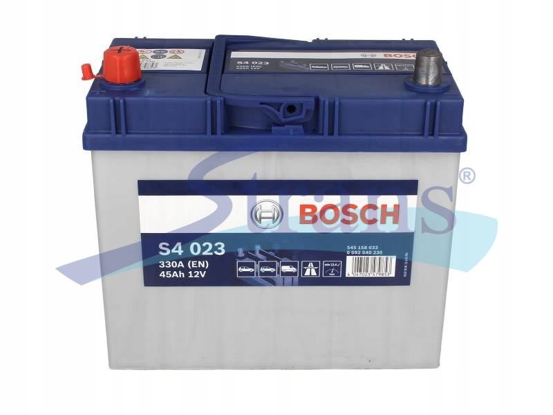 АКУМУЛЯТОР 12V 45AH 330A L+ S4023 238*129*227MM 0092S40230