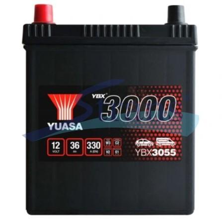 АКУМУЛЯТОР 12V 36AH 330A L+ SMF 187*127*227MM YBX3055