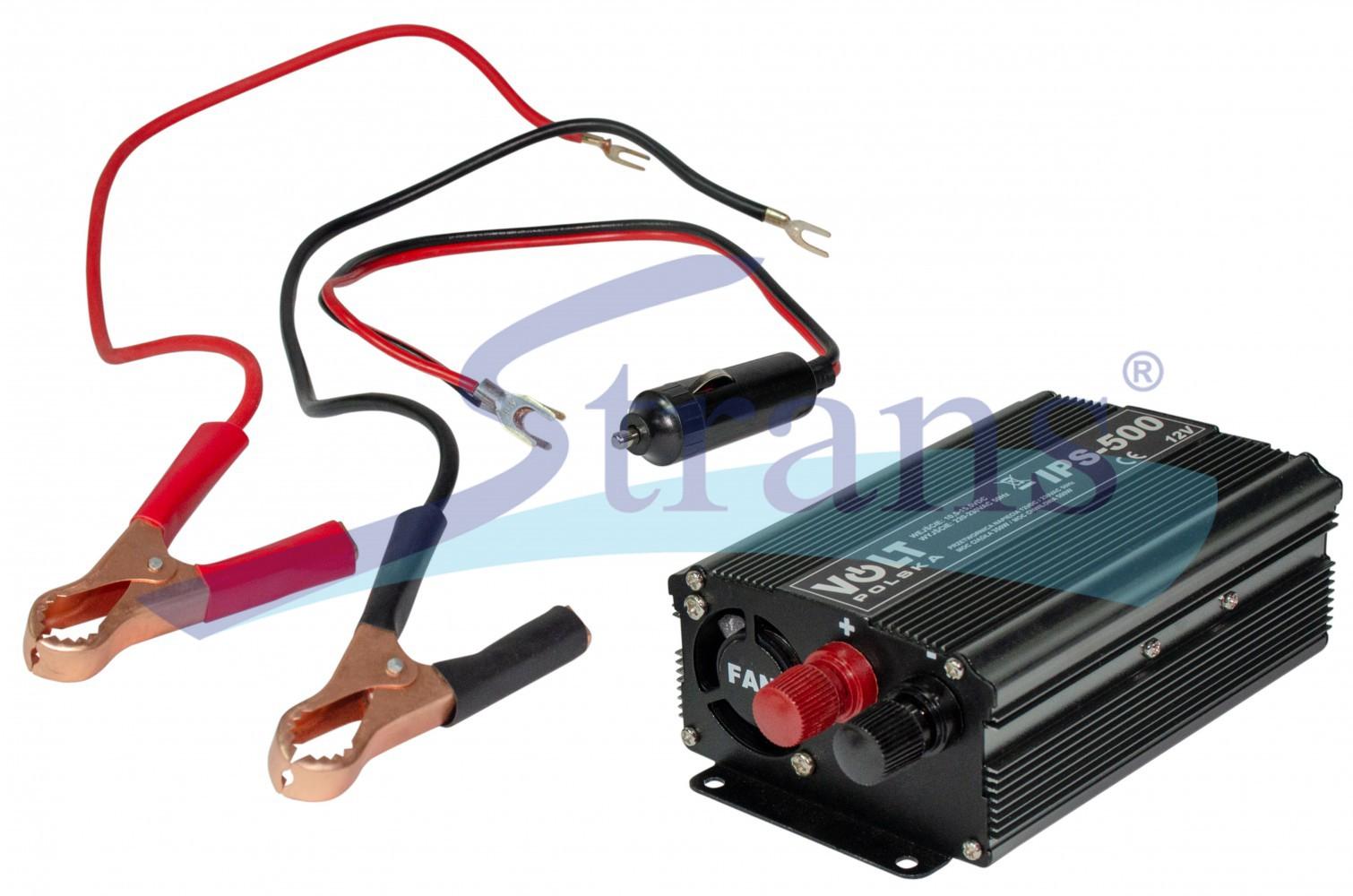 ПЕРЕТВОРЮВАЧ НАПРУГИ 12V/230V 500W IPS-500 12V230V500A