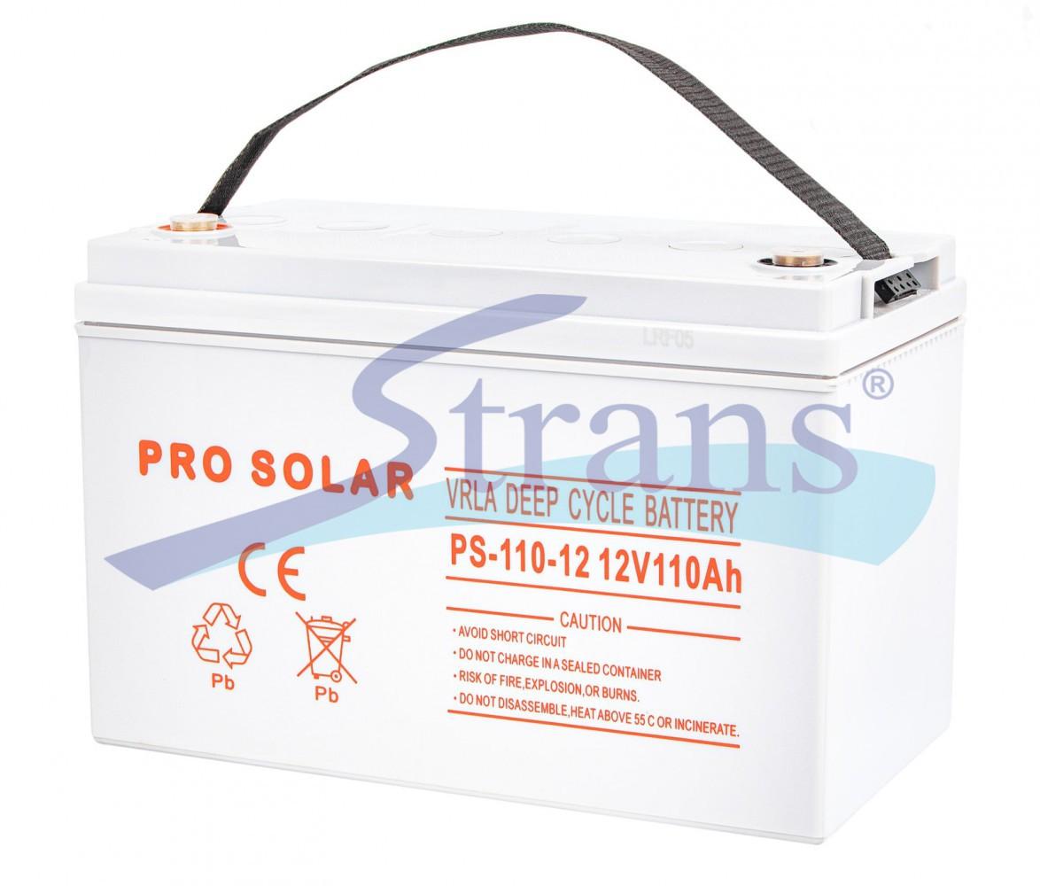 АКУМУЛЯТОР 12V 110AH AGM VRLA DEEP CYCLE 213*173*331MM (ДЛЯ КОТЛІВ, СОНЯЧНИХ БАТАРЕЙ, ДБЖ) 6AKXDEEP10AKU28