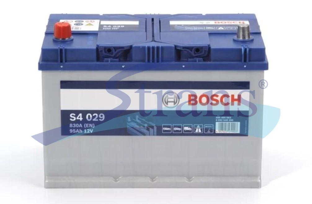 АКУМУЛЯТОР 12V 95AH 830A S4 L+ 306*173*225MM 0092S40290