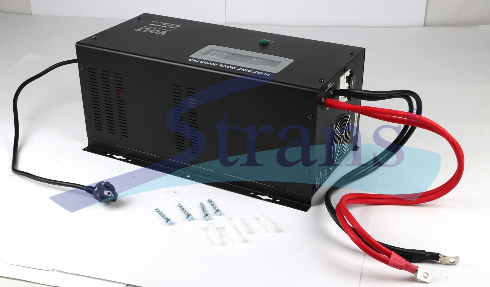 ДЖЕРЕЛО БЕЗПЕРЕБІЙНОГО ЖИВЛЕННЯ VOLT SINUSPRO-2400W 12V/230V 2400W (ПРАВИЛЬНА (ЧИСТА) СИНУСОЇДА) 3SP2400012PRZ233
