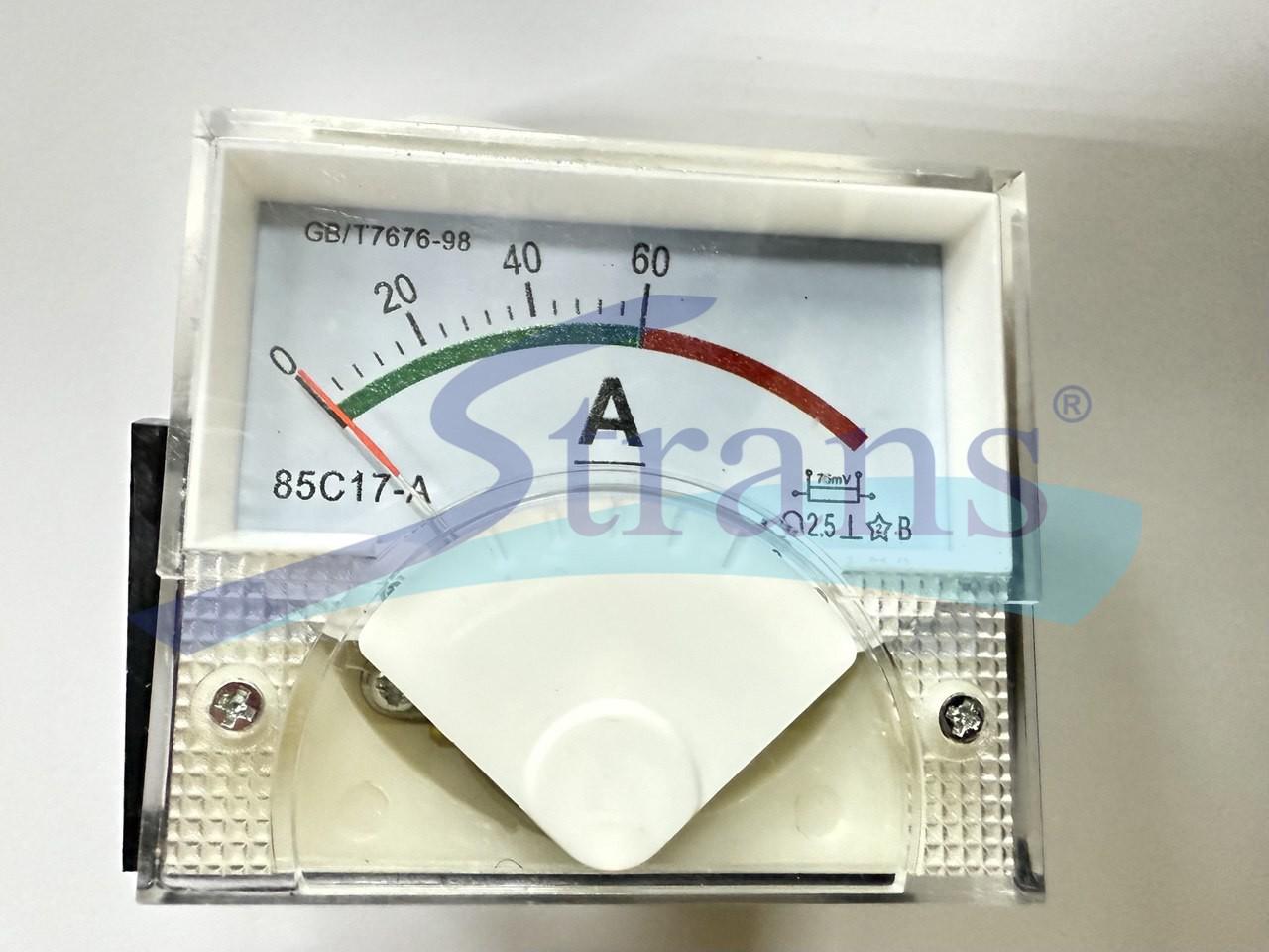 АМПЕРМЕТР ПРИСТРОЮ ПУСКОЗАРЯДНОГО GUT MECHANIC BC40 AMP40250