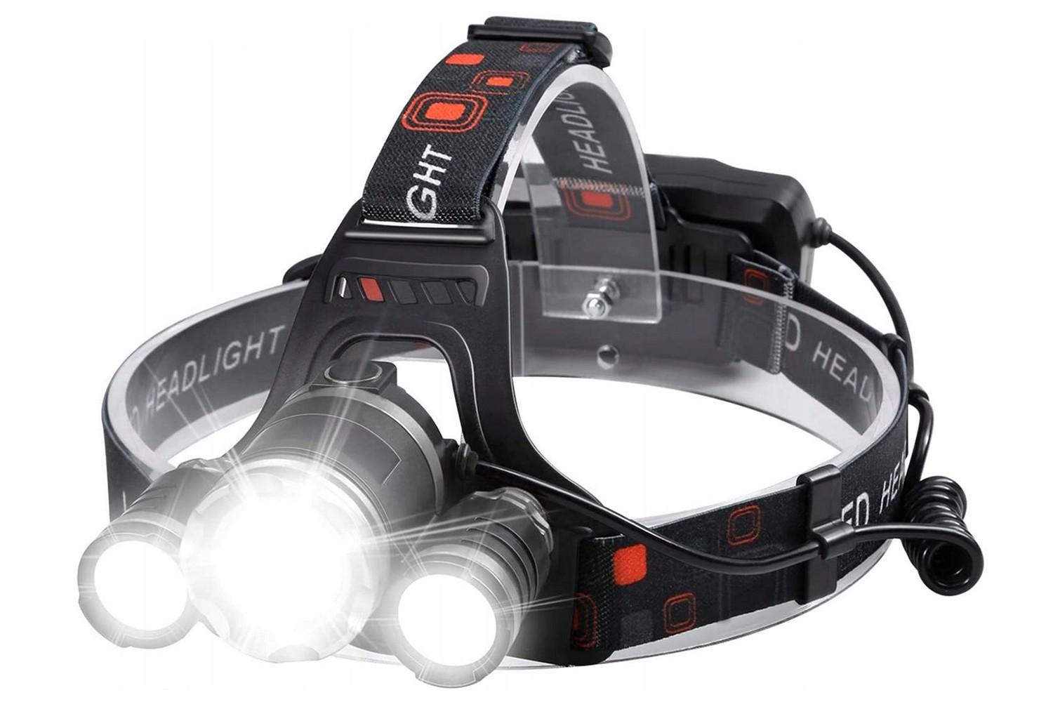 ЛІХТАРИК НА ГОЛОВУ  LTC 3-LED T6 1200LM АКУМУЛЯТОРНИЙ LXLL149T6