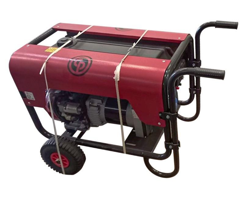 ГЕНЕРАТОР БЕНЗИНОВИЙ CHICAGO PNEUMATIC ТИП CPPG7,5 2022 РІК 6KVA 230V VIN: HWI0075840 ОДНОФАЗНИЙ РУЧНИЙ/ЕЛЕКТРОЗАПУСК HWI0075840