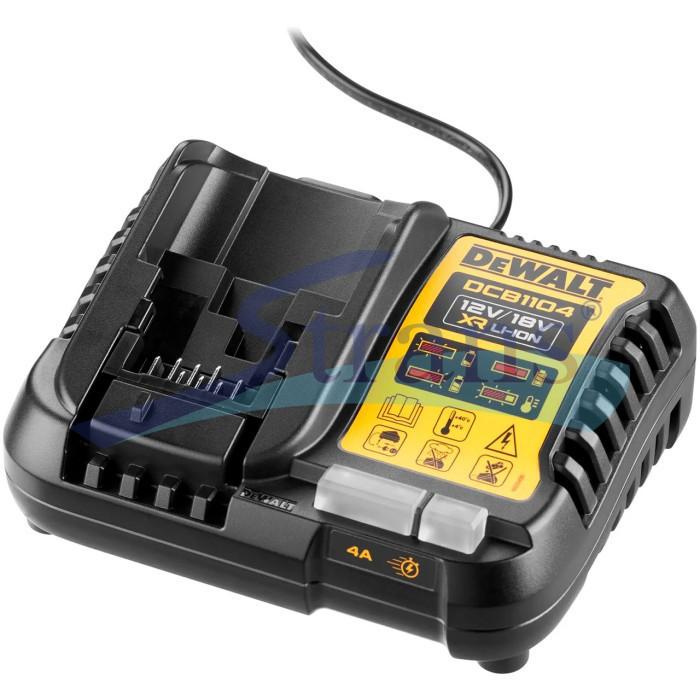 ПРИСТРІЙ ЗАРЯДНИЙ DEWALT 12/18V 4A DCB1104