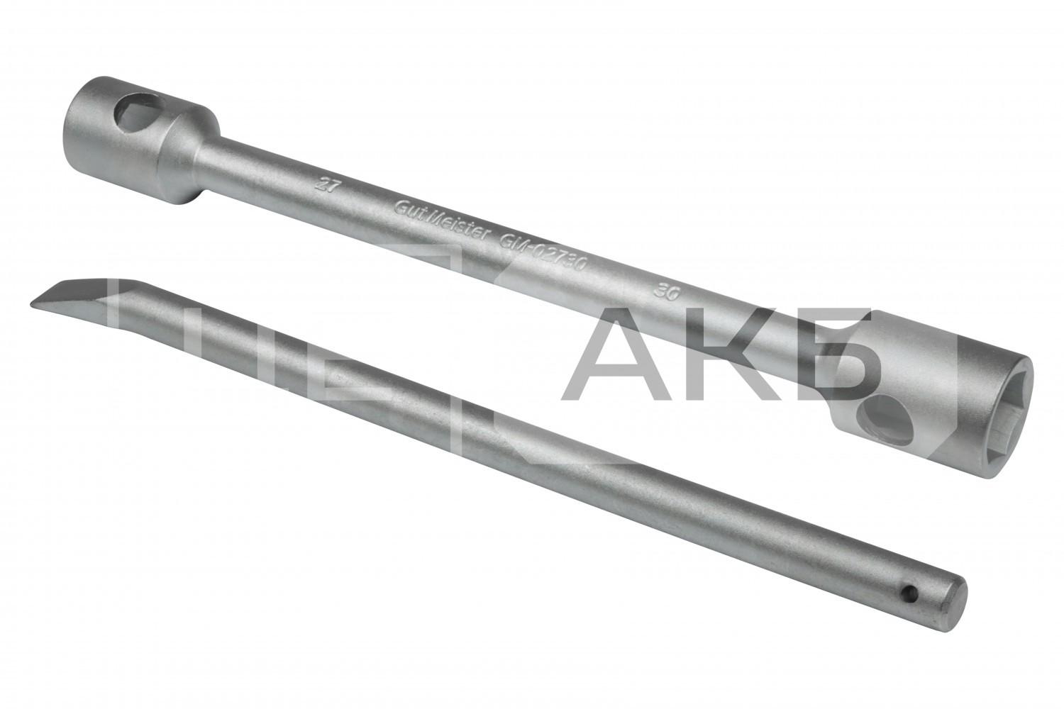КЛЮЧ ДО КОЛЕСА (БАЛОННИЙ) 27/30MM + ВАЖІЛЬ GM02730