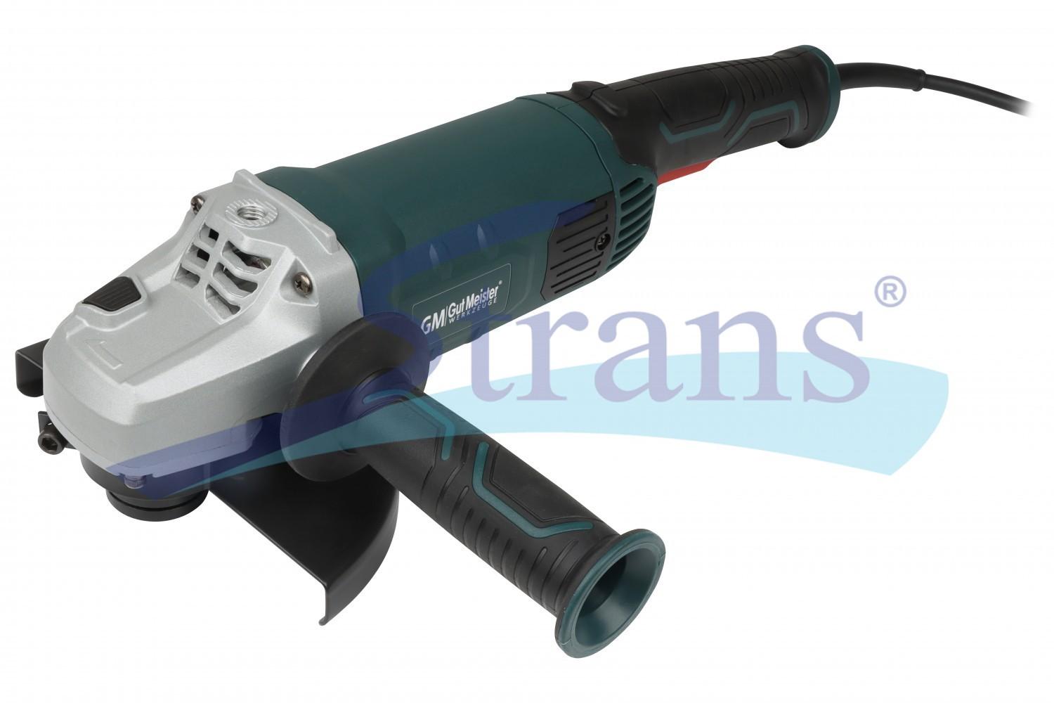 ШЛІФМАШИНА КУТОВА МЕРЕЖЕВА GUT MEISTER Ø180MM 2000W 8500 ОБ/ХВ AG18020