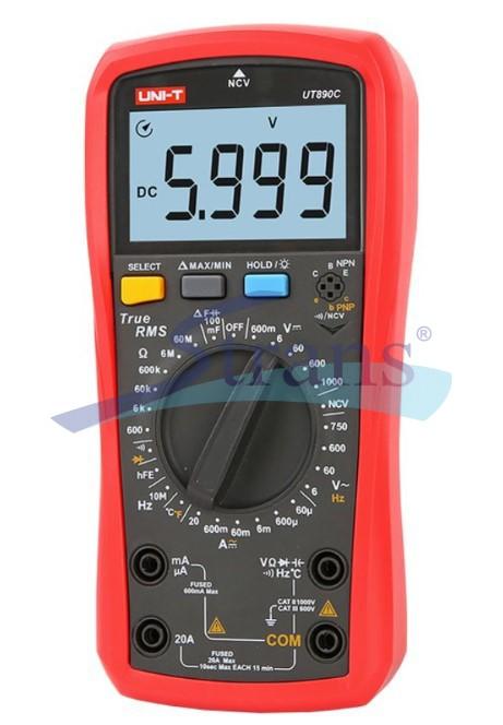 МУЛЬТИМЕТР ЦИФРОВИЙ UNI-T UT890C NCV UT890C