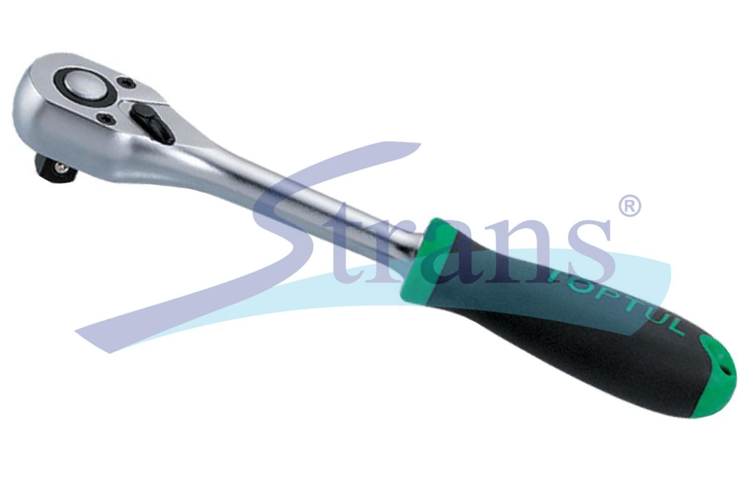 ТРІСКАЧКА 1/2" 36 ЗУБЦІВ L-270MM (ГУМОВА РУЧКА) CJBG1627