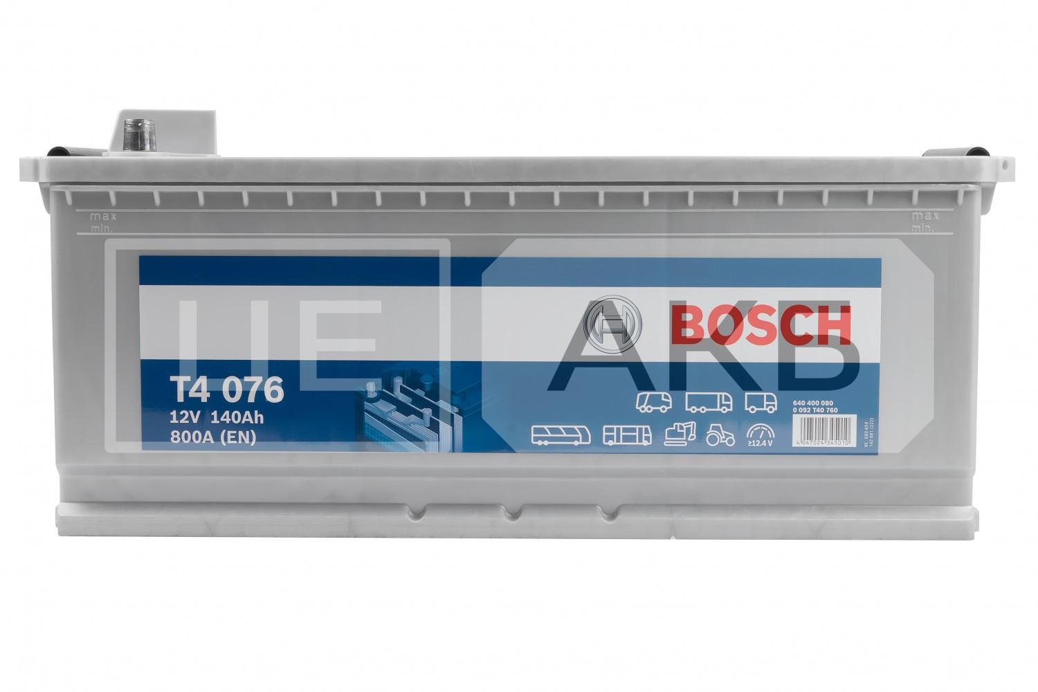 АКУМУЛЯТОР 12V 140AH 800A T4 L+ 513*194*223MM 0092T40760