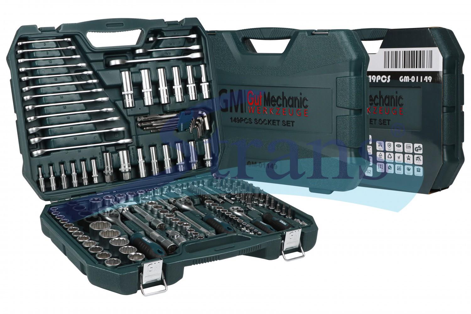НАБІР ІНСТРУМЕНТІВ GUT MECHANIC 149ШТ. GM01149