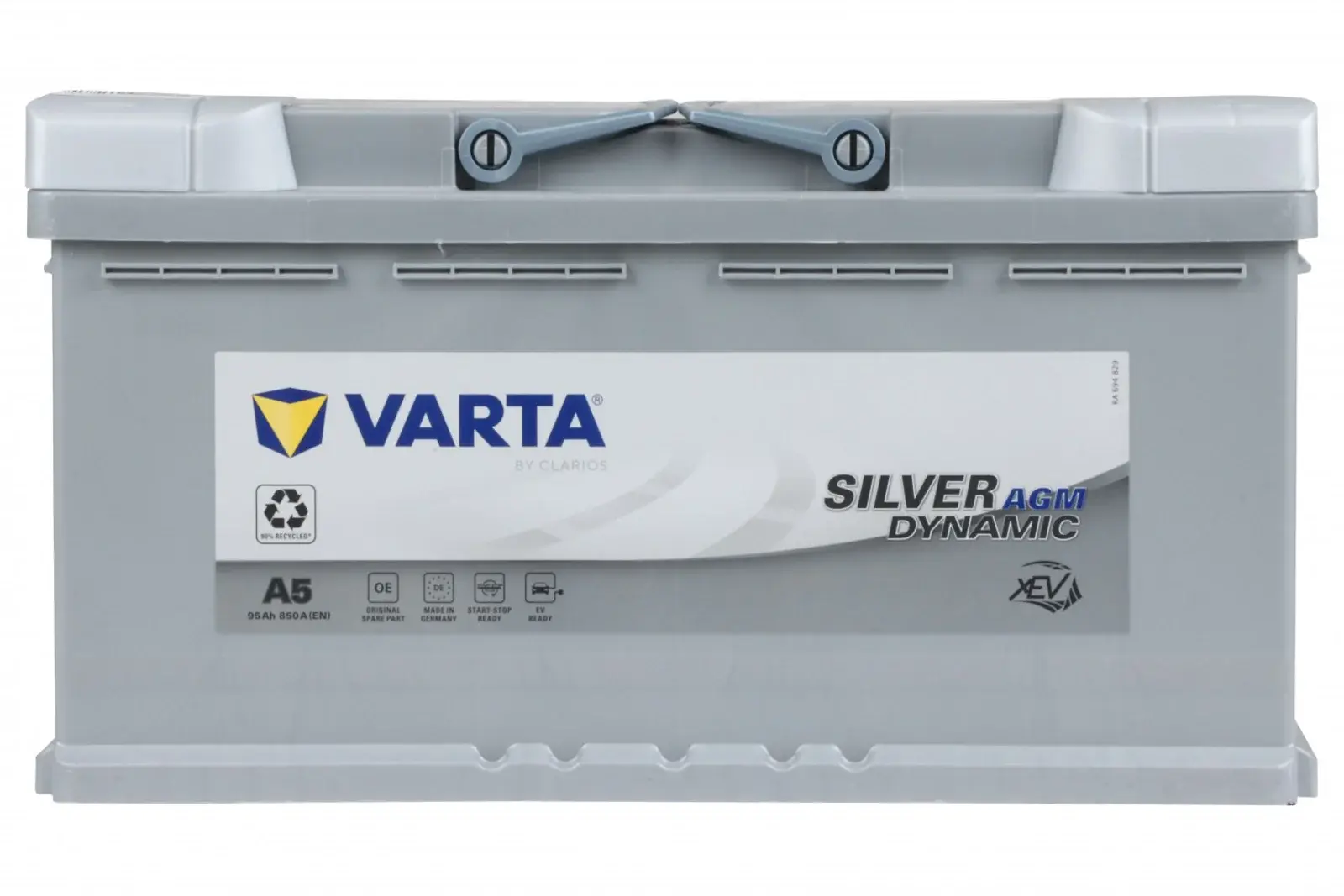 АКУМУЛЯТОР AGM 12V 95AH 850A R+ DYNAMIC 353*175*190MM 595901085