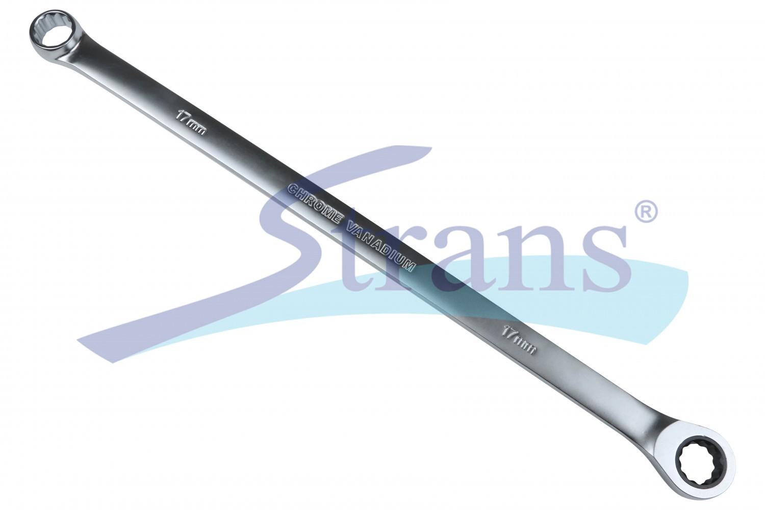 КЛЮЧ НАКИДНИЙ ПОДОВЖЕНИЙ З ТРЕЩІТКОЮ GUT MEISTER 17MM LW0017