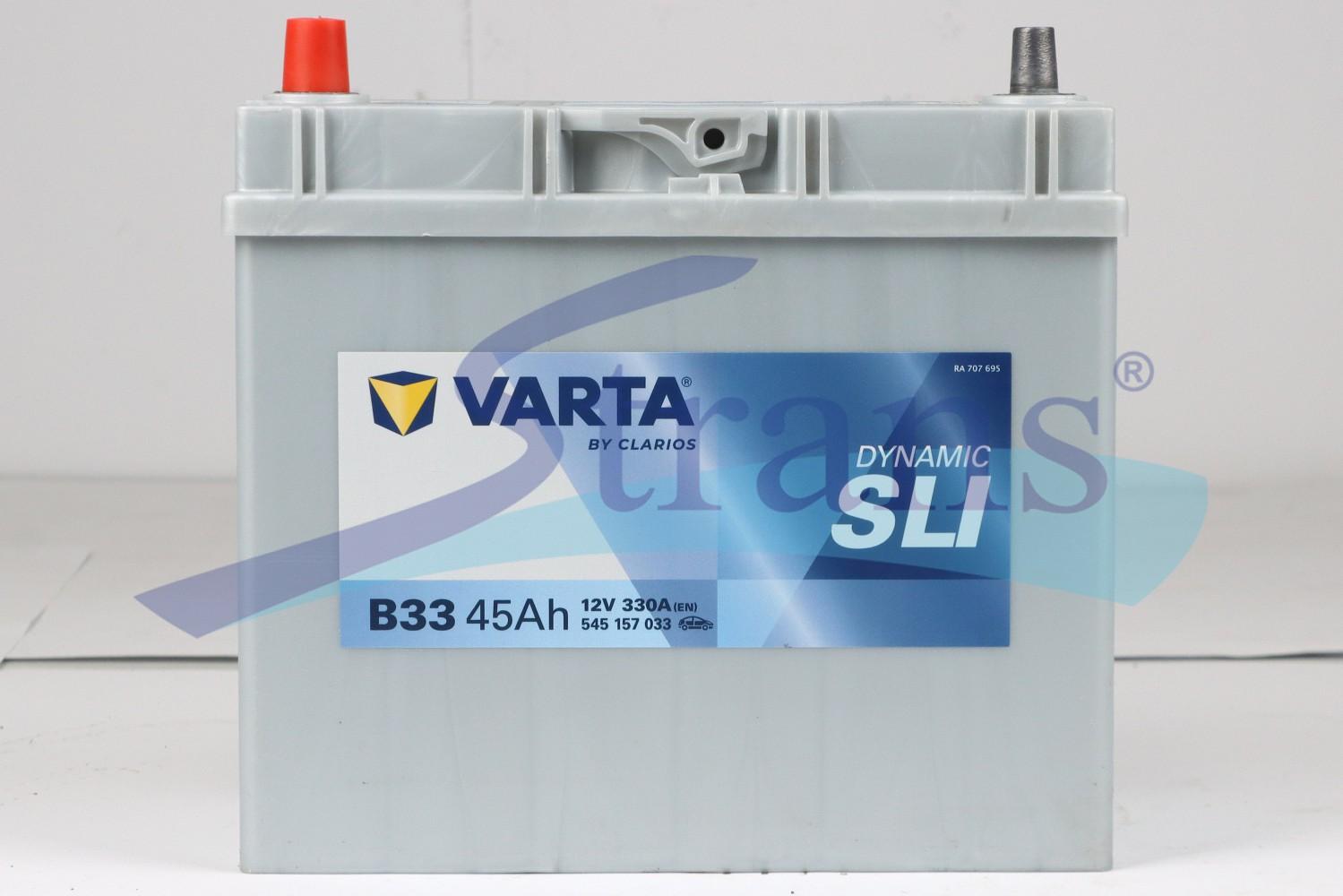АКУМУЛЯТОР 12V 45AH 330A L+ DYNAMIC SLI 238*129*227MM 545157033