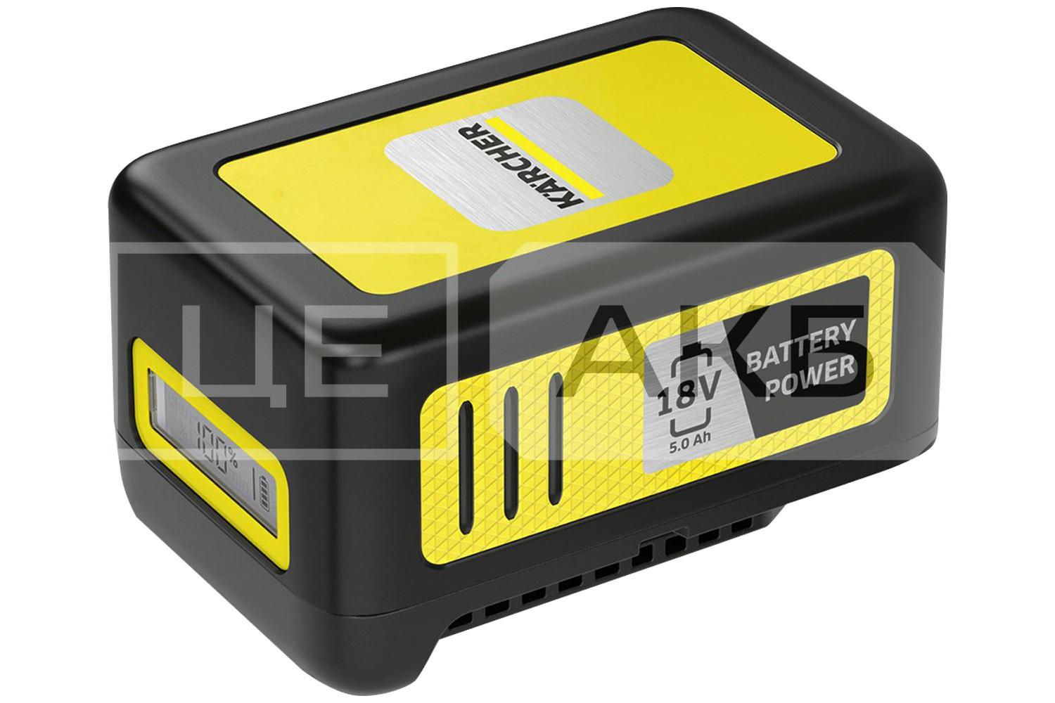 АКУМУЛЯТОР ЗМІННИЙ KARCHER 18V 5A 24450350