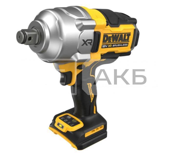 КЛЮЧ (ГАЙКОВЕРТ) АКУМУЛЯТОРНИЙ БЕЗЩІТКОВИЙ УДАРНИЙ DEWALT DCF964N 3/4" 18V 1100W 1925NM 440/575/1200 ОБ/ХВ 0-2015 УД/ХВ (БЕЗ АКБ, ЗП ТА ВАЛІЗИ) DCF964N