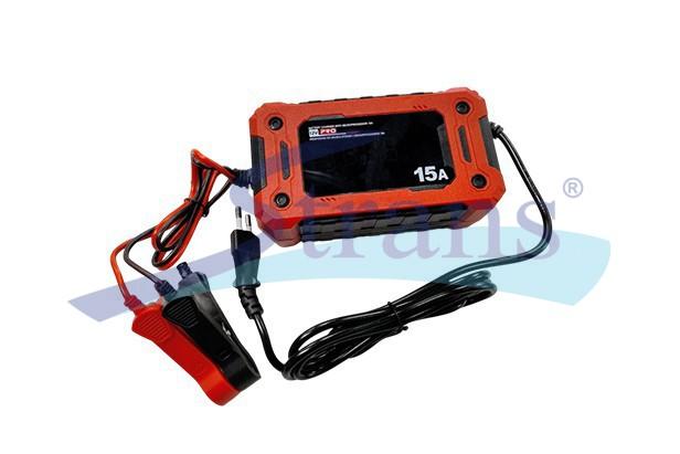 ПРИСТРІЙ ЗАРЯДНИЙ АКУМУЛЯТОРА PROWERK H-15E 12V 15A 2.0-250AH (WET/EFB/GEL/AGM/LIFEPO4 ТА START/STOP)