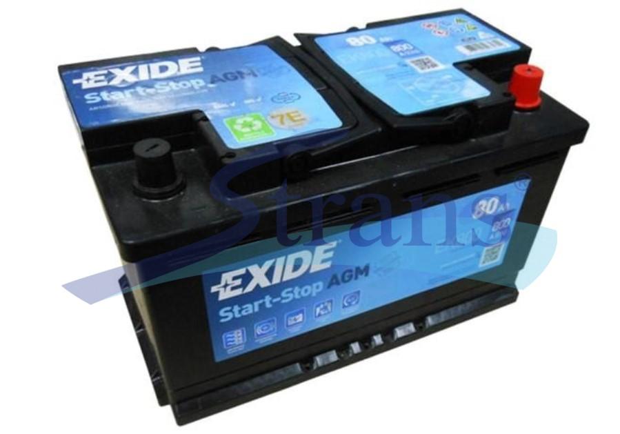 АКУМУЛЯТОР 12V 80AH 700А R+ 315*175*175MM EB802