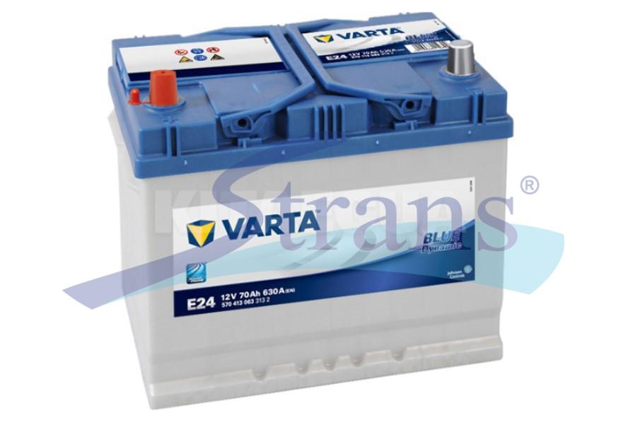 АКУМУЛЯТОР 12V 70AH 630A L+ BLUE DYNAMIC 261*175*220MM 570413063