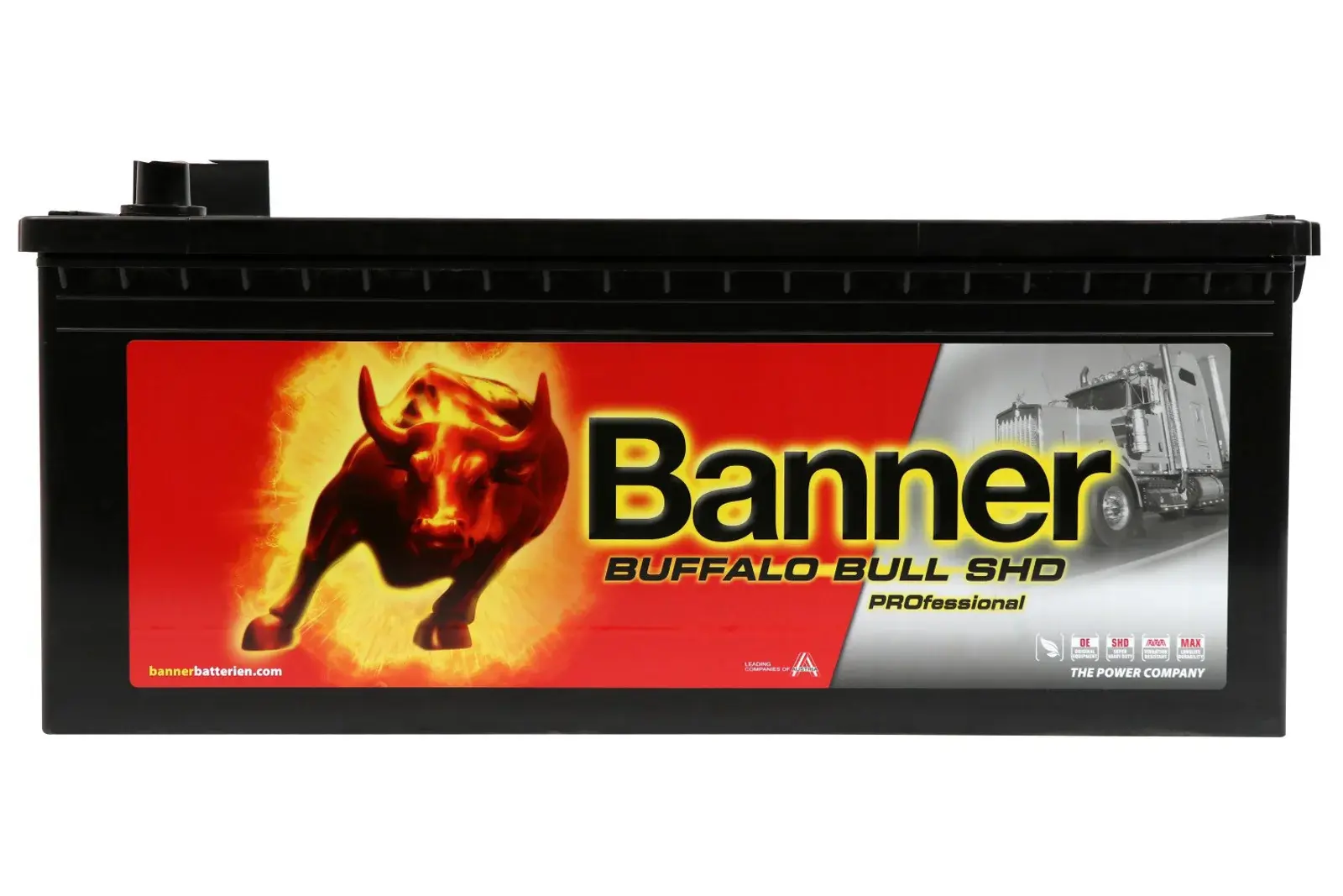 АКУМУЛЯТОР 12V 180AH 1000A ВІБРО СТІЙКІ BUFFALO BULL SHD PRO L+ 514*223*195MM SHDPRO68008