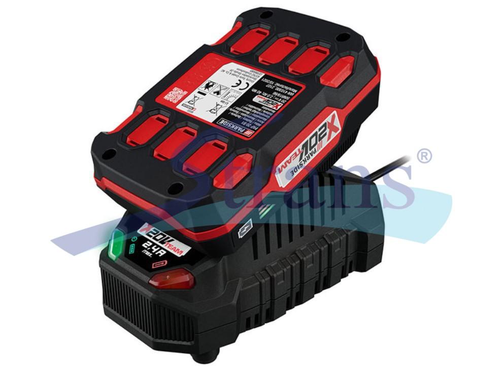 ПРИСТРІЙ ЗАРЯДНИЙ ДЛЯ АКУМУЛЯТОРІВ PARKSIDE PLG 20 A4 20V PLG20A4